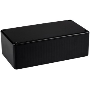 Main product image for Hammond 1591DSBK ABS Project Box Black 320-714